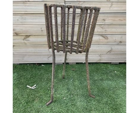 Wrought iron garden planter or fire beacon - THIS LOT IS TO BE COLLECTED BY APPOINTMENT FROM DUGGLEBY STORAGE, GREAT HILL, EA