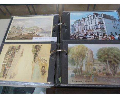 Vintage post card album containing 76+ cards and one other containing 142+ of the South West