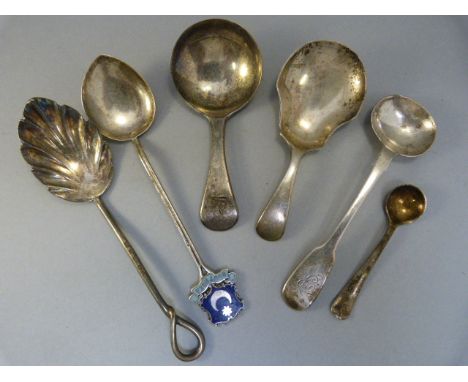 Various hallmarked silver - Caddy spoon by Josiah Williams & Co (George Maudsley Jackson & David Landsborough Fullerton) 1912