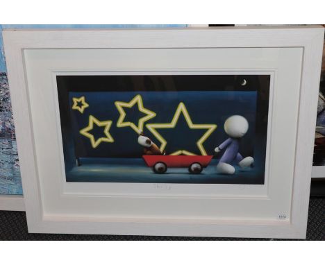 Doug Hyde (b.1972) ''Star Sign'' Signed, inscribed and numbered 26/395, giclee print, 43cm by 70cm Sold together with DeMontf
