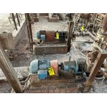 2 I. RAND Stainless Steel Centrifugal Pumps 5 HP @ 3495 Rmp, Model 11/2-CRVH, Impeller Diameter 5.8
