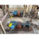 2 P. TISSA Stainless Steel Centrifugal Pumps 10 HP at 3510 and 3500 Rpm, Model CLO-2X1X81/2 Impelle