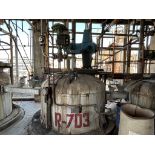 Oximation Reactor Vertical Type in 316 Stainless Steel, 1.0m X 2.0m, Capacity 5.0 M3 and Stirrer wi