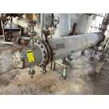 304L Stainless Steel Heat Exchanger Area 14.2 M2 17“ Shell Diameter, 2 Passes per Tube, 60 1” Diame