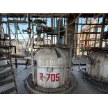 Oximation Reactor Vertical Type in 316 Stainless Steel, 1.0m x 2.0m, Capacity 5.0 M3 and Stirrer wi
