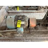 WORTHINGTON Stainless Steel Centrifugal Pump, 25 HP at 3540 RPM, Model CLO-11/2CNR-82 Open Impeller