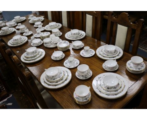 A Royal Worcester 'June Garland' dinner service