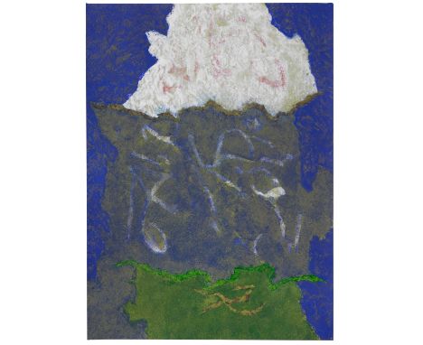 THEODOROS STAMOS (1922-1997)Infinity Field, Jerusalem Series 1984 signed, titled and dated 1984 on the reverseacrylic on pape