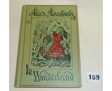 1907 People's Edition 'Alice's Adventures in Wonderland' by Lewis Carroll, Macmillan &amp; Co, some light foxing (no DJ)