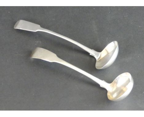 Aberdeen; A 19th Century Scottish provincial silver toddy ladleOf fiddle pattern, by unascribed maker, marked 'JG', 'A''B''D'