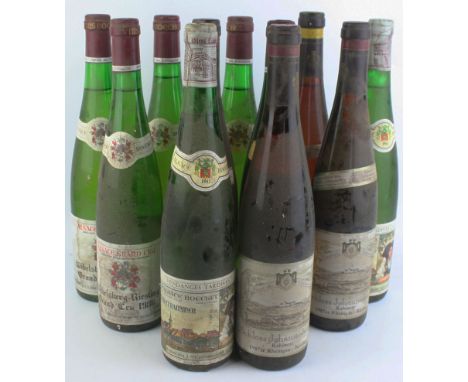 11 Bottles mixed Lot Fine Estate Alsace and Rheingau winesComprising 3 bottles Schloss Johannisberg Riesling Kabinett 'Rotlac