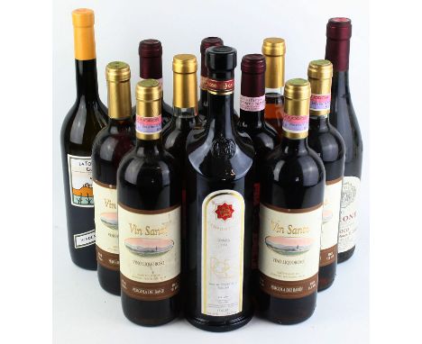 12 Bottles fine Italian wine including Chianti Classico Riserva, Recioto and AmaroneComprising 3 bottles Chianti Classico Ris