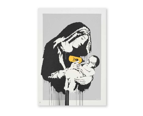 Banksy (British 1974-), 'Toxic Mary', 2004, screenprint in colours on wove paper, numbered from an edition of 600 in pencil, 