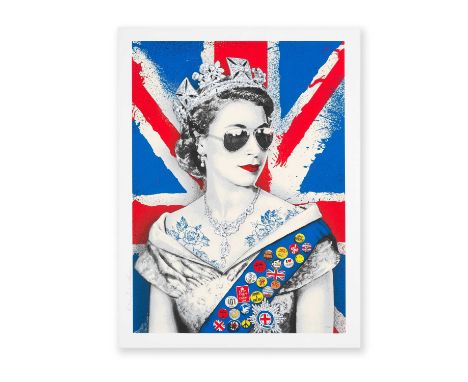 Mr Brainwash (French 1966-), 'Queen Of Hearts', 2022, screenprint in colours on archival paper, signed and numbered from an e