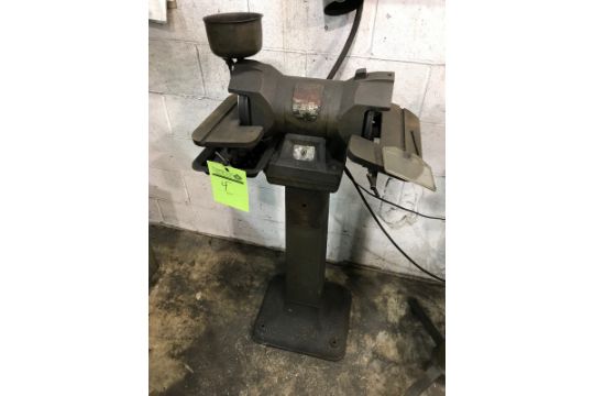 Rockwell Dual Sided Bench Grinder With Pedestal 115 230 V 3450 Rpm