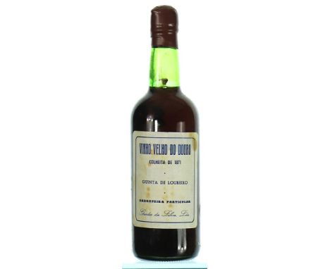 1871 Quinta de Loureiro, Vinho Velho do Douro, Colheita1x70clPresented in original gift boxStained labelTasted in Amsterdam i
