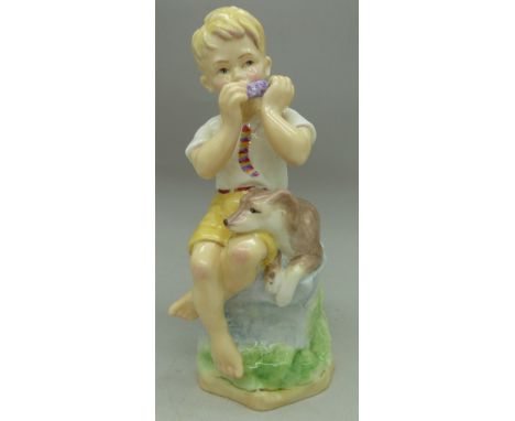 A Royal Worcester figure, June, 3456, modelled by Doughty, height 15.5cm