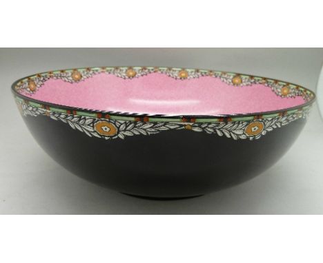 A Royal Worcester Crown Ware bowl, CW165, diameter 24cm