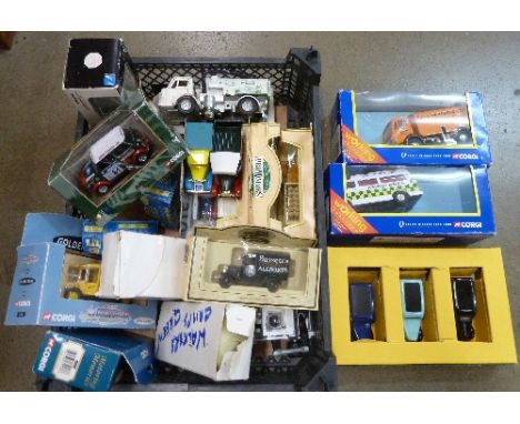Corgi model vehicles including a James Bond 007 Diamonds Are Forever Moon buggy
