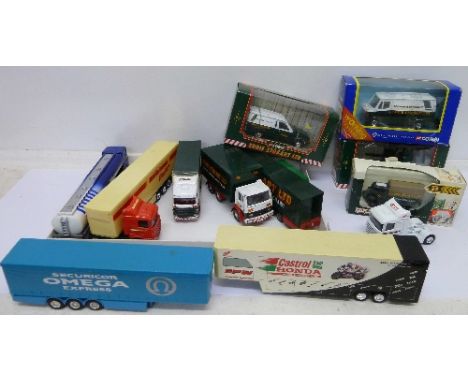 Eddie Stobart Corgi model vehicles, etc.