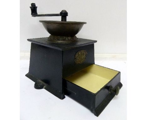 A No.2 cast iron coffee grinder