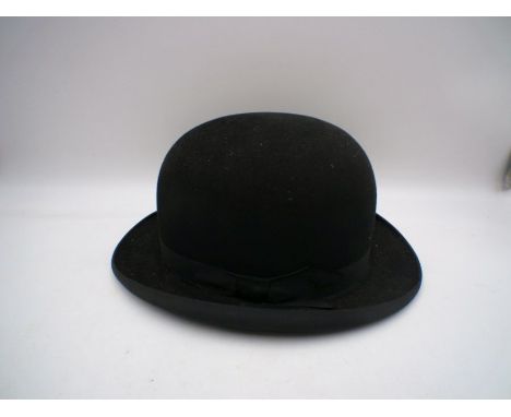 A large sized vintage Lincoln Bennett &amp; Co. bowler hat