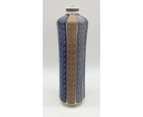 A Poole Pottery freeform lamp in the PGS pattern designed by Alfred Read. 