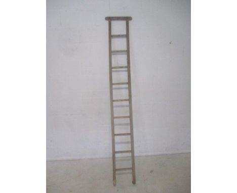 A vintage wooden ladder (A/F)