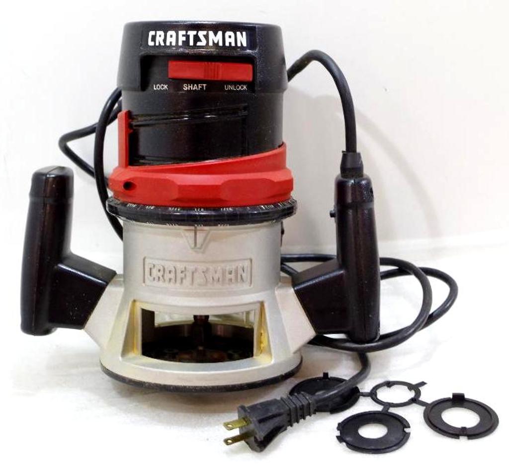 CRAFTSMAN Double Insulated Router w/ Case, M/N 315.175040