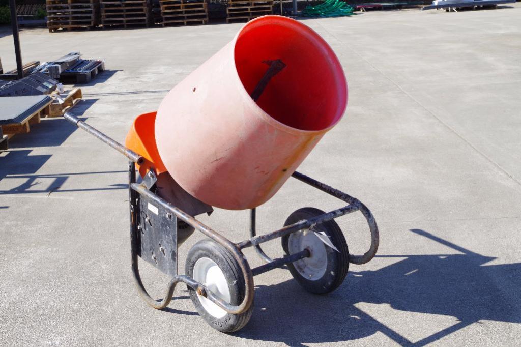 KUSHLAN 350 Series Electric Concrete Mixer