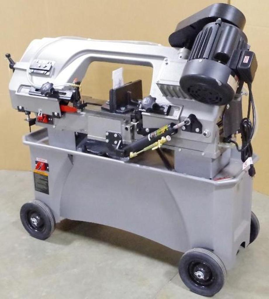 NEW JET 7x12 Horizontal/Vertical Bandsaw w/ Coolant Pump & Adjustable Speed & Feed Dual Voltage