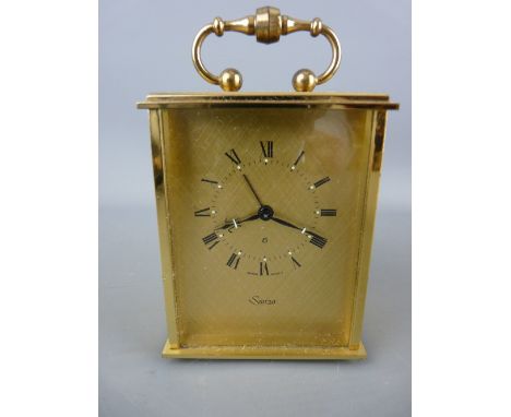 Carriage shaped alarm clock by Swiza