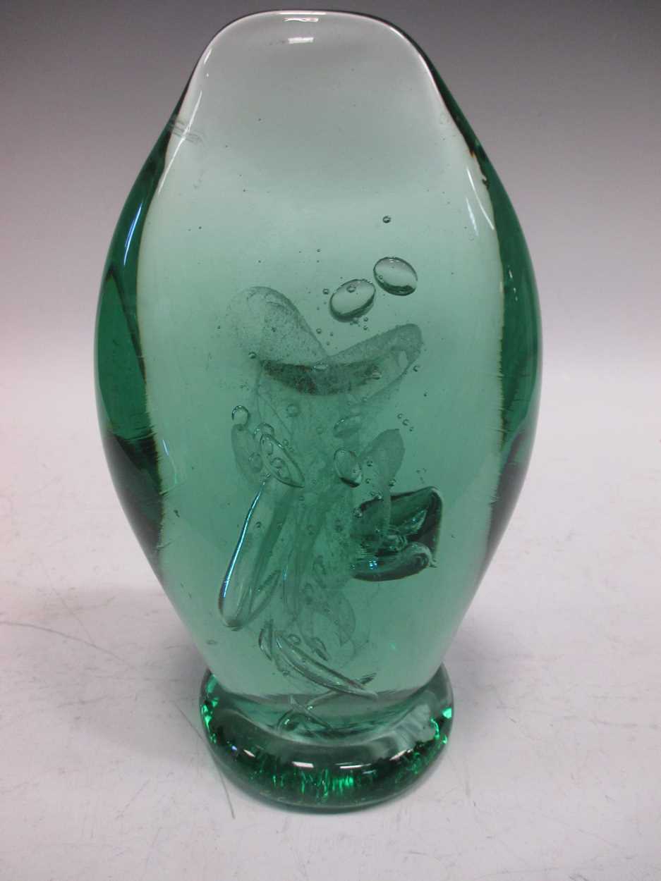 A Victorian glass dump weight in Cheffins Fine Art