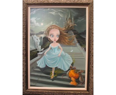 'Fleeting Glance', limited edition giclée print, signed lower left and numbered 14/95, 60 x 42cm