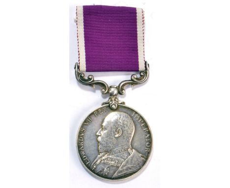 Army Long Service and Good Conduct Medal (Edward VII); His E The Viceroys Band, 9th(?) Mastr. Sergt. J. H. Marshall, unoffici