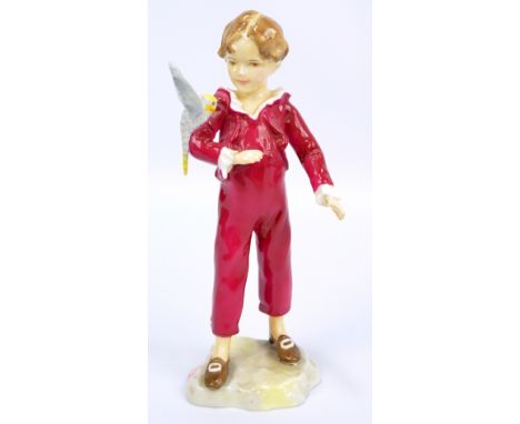 A Royal Worcester figure 'Parakeet', modelled by F.G. Doughty, no.3087. 