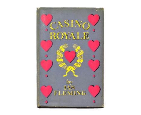 FLEMING, IAN; Casino Royale, first edition, first impression, published by Jonathan Cape, London 1953, with dust jacket.