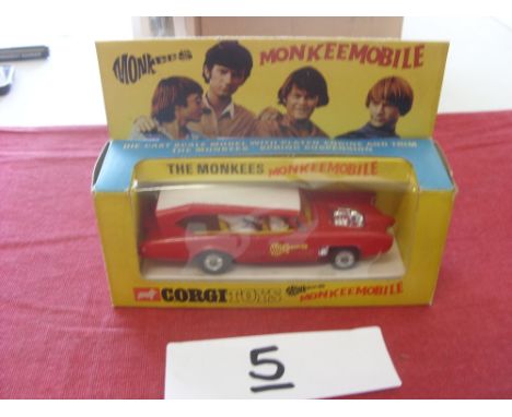 Pop Music/Toy Memorabilia, 1967 Corgi Toys, the Monkee Mobile, Dia Cast Scale Model of the Sports Car, in original box, compl