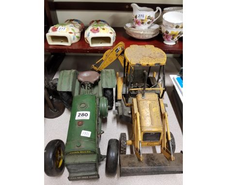 JOHN DEERE TRACTOR MODEL AND MODEL DIGGER