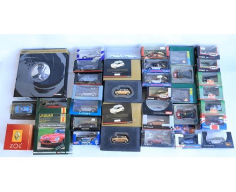 Mixed collection of generally 1/36 and 1/43 scale diecast car models, various types and manufacturers to include 1/36 Corgi M
