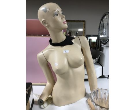 A mannequin torso