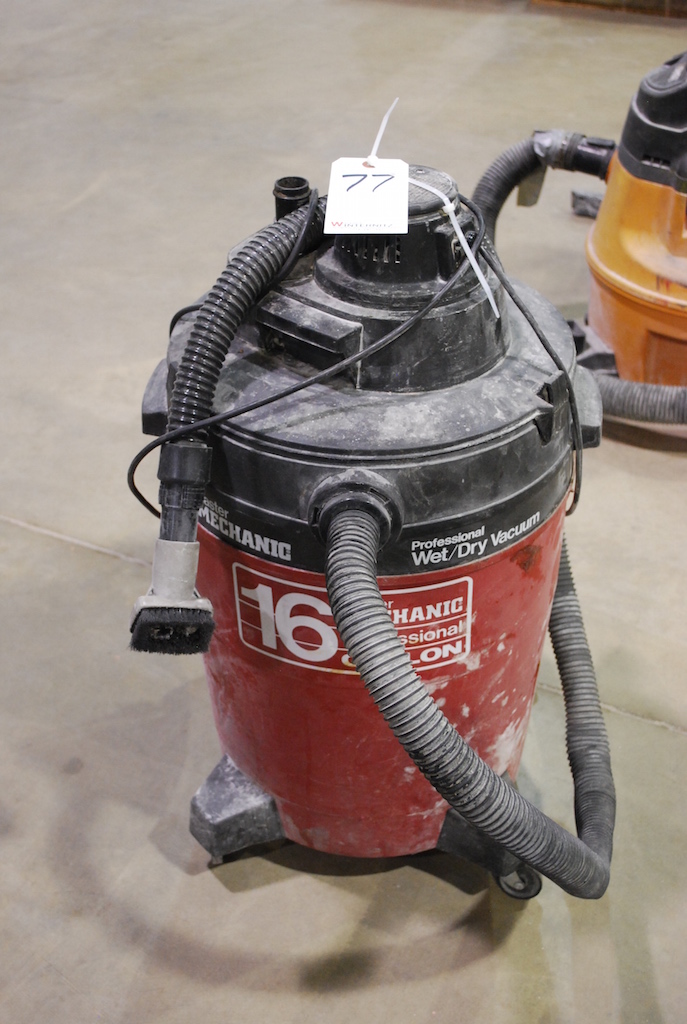 MASTER MECHANIC 16GAL. PROFESSIONAL WET/DRY VACUUM