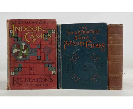 PROFESSOR HOFFMANN, The Illustrated Book of Patience Games, George Routledge, 1910, together with by the same author, The Boo