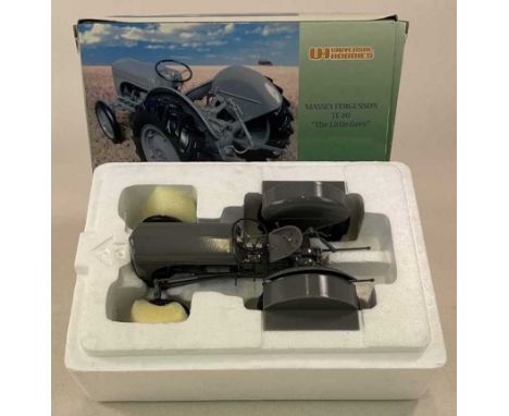 UNIVERSAL HOBBIES; a Massey Ferguson TE 20, 1/16th scale model with boxCondition Report: Still in original packing