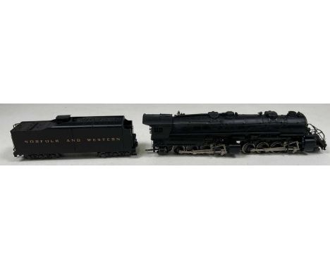 A Rivarossi Norfolk and Western 2-8-8-2 steam locomotive, with original packaging,