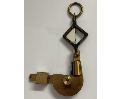 PALMER; a WWI reflecting clinometer, used by the Royal Artillery for establishing elevation of the guns,