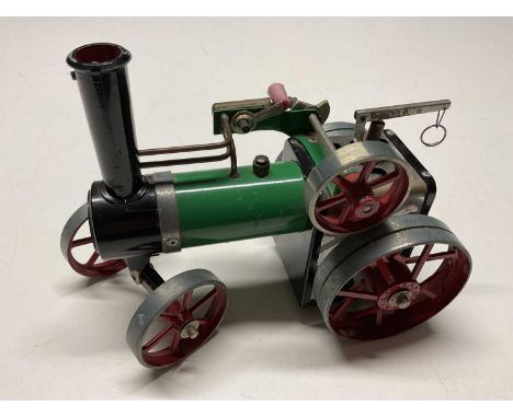 MAMOD; a TE 1A Engine, a traction engine model, missing its lighting box.