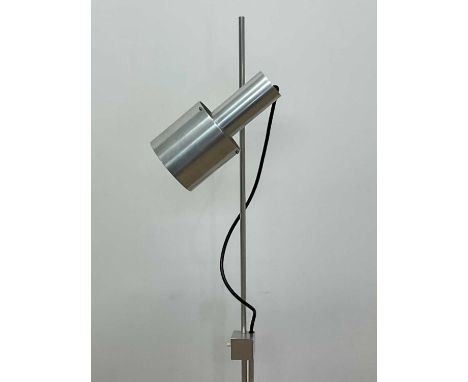 PETER NELSON; an original 1960s aluminium floor lamp, height 137cm.Condition Report: No dents or other damage to the base, po