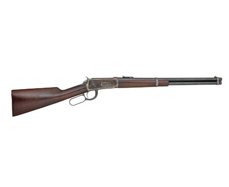 A 32-40 CALIBRE U.S. WINCHESTER MODEL 1894 REPEATING CARBINE^ NO. 231704¦of standard production specifications^ with blued ba