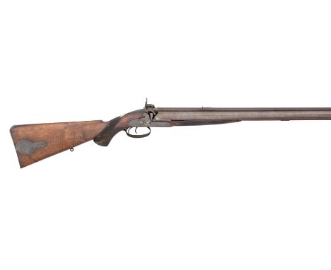 Ⓦ&nbsp;A .650 CALIBRE PERCUSSION BEST QUALITY DOUBLE RIFLE BY ALEXANDER HENRY^ 12 SOUTH ST. ANDREW ST^ EDINBURGH^ PATENT NO. 